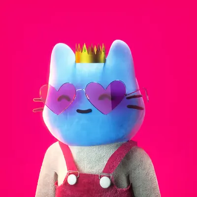 Cool Cat 3D #6092