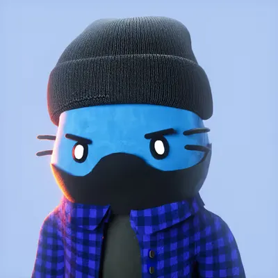 Cool Cat 3D #7017