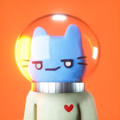 Cool Cat 3D #3590