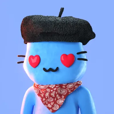 Cool Cat 3D #4543
