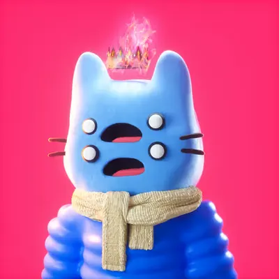Cool Cat 3D #1893