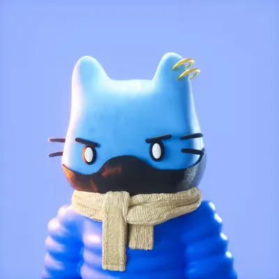 Cool Cat 3D #142