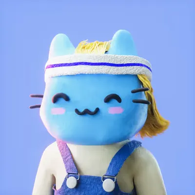Cool Cat 3D #9357