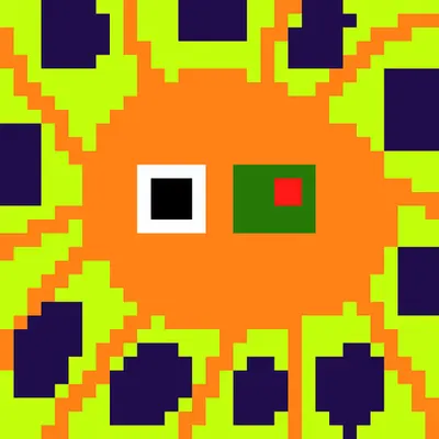 Zombie Zoo #0124 Zombie Sun