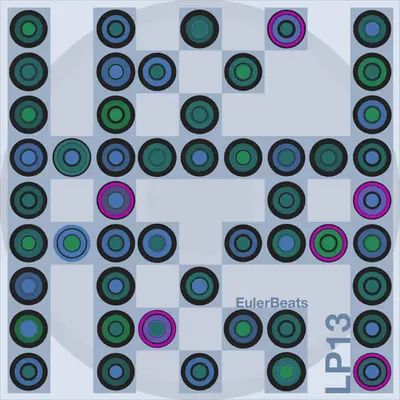 Eulerbeats LP13 Generative Cover Art: #4