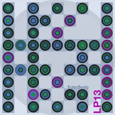 Eulerbeats LP13 Generative Cover Art: #5