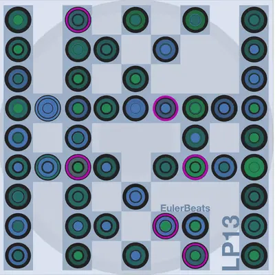 Eulerbeats LP13 Generative Cover Art: #6