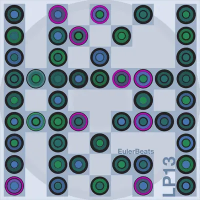 Eulerbeats LP13 Generative Cover Art: #8