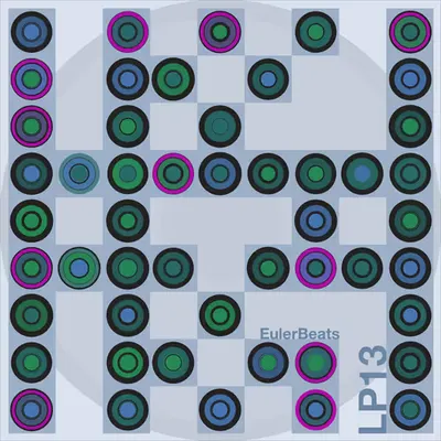 Eulerbeats LP13 Generative Cover Art: #16