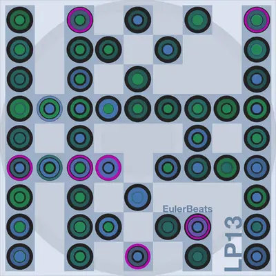 Eulerbeats LP13 Generative Cover Art: #18