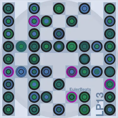 Eulerbeats LP13 Generative Cover Art: #19