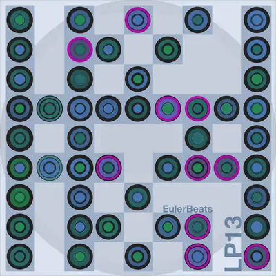 Eulerbeats LP13 Generative Cover Art: #23