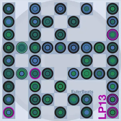 Eulerbeats LP13 Generative Cover Art: #28