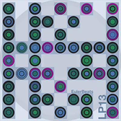 Eulerbeats LP13 Generative Cover Art: #36