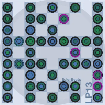 Eulerbeats LP13 Generative Cover Art: #37