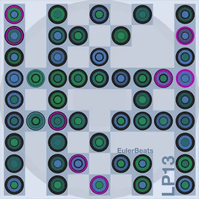 Eulerbeats LP13 Generative Cover Art: #50