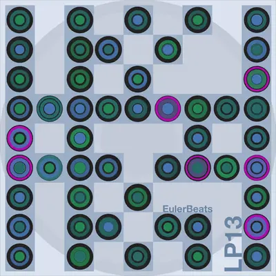 Eulerbeats LP13 Generative Cover Art: #54