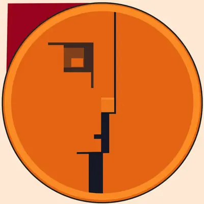 Bauhaus Faces: #004 - Colorful