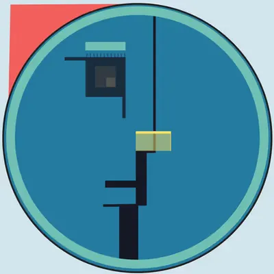 Bauhaus Faces: #011 - Colorful