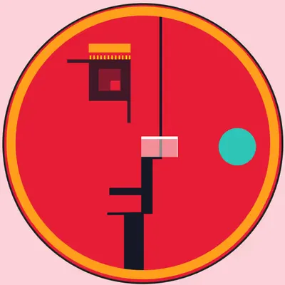 Bauhaus Faces: #002 - Colorful