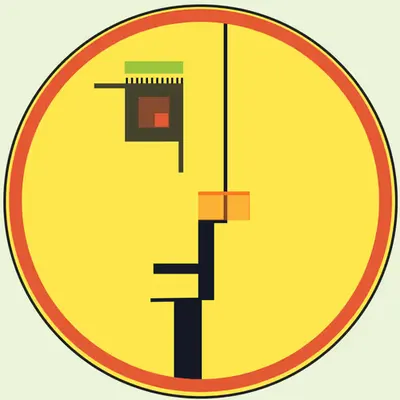 Bauhaus Faces: #027 - Colorful
