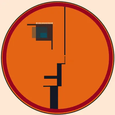 Bauhaus Faces: #042 - Colorful