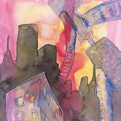 Psychedelic Romp On The Town