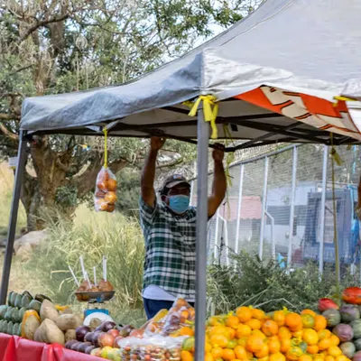 Vendedor de verduras