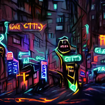 Hong Kong 10 Neon