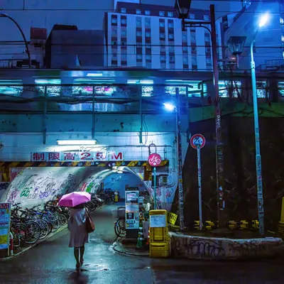 Pink Umbrella