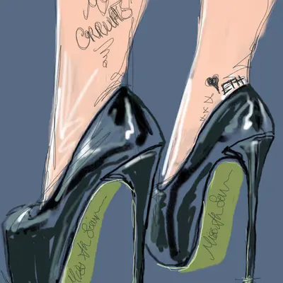 Study of Tattoos and Stilettos