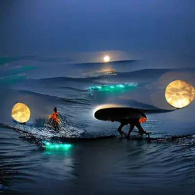 Carving the Moon