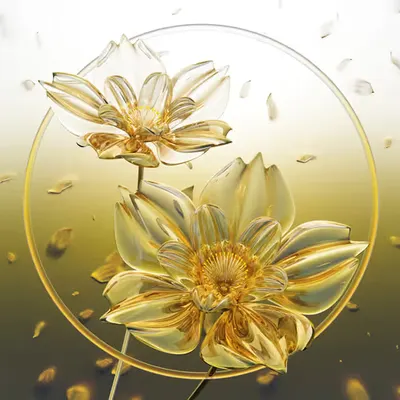 Pellucid Petals #04 -  Cielo d'Oro