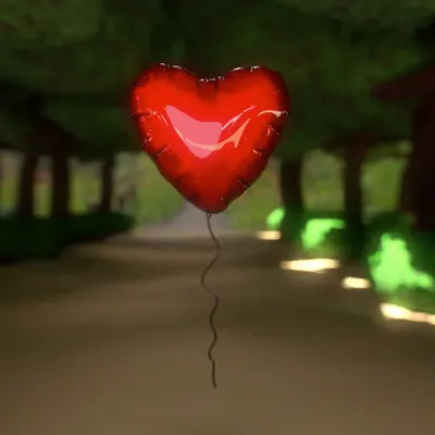 The Love Lane Red Balloon
