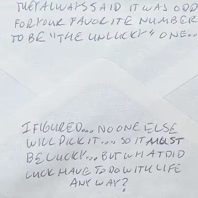 Yearly Letter: 13