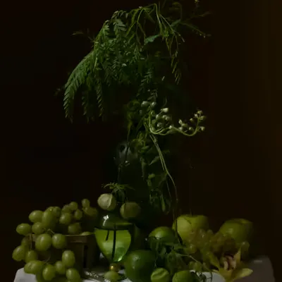 Still Life with Fruits and Flowers