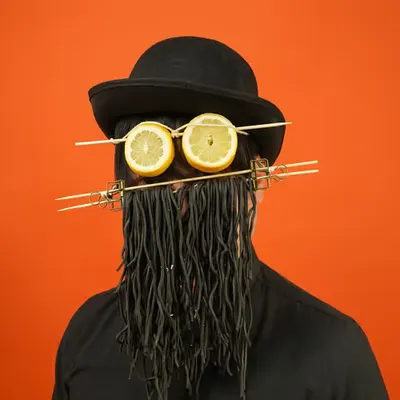 Squid ink pasta with lemon #1/9