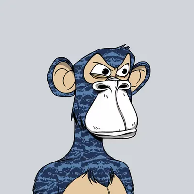 Blue Tiger Ape II - Angry