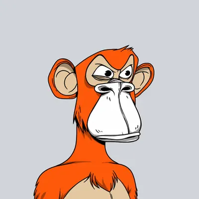 Orange Ape II - Angry