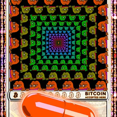ORANGE PILL PEPE