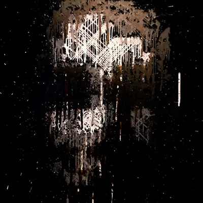 AI Imagined Portrait Painted by a Robot #2