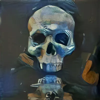 Spirit Garden Skull "A"