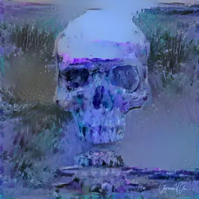 Spirit Garden Skull "B"