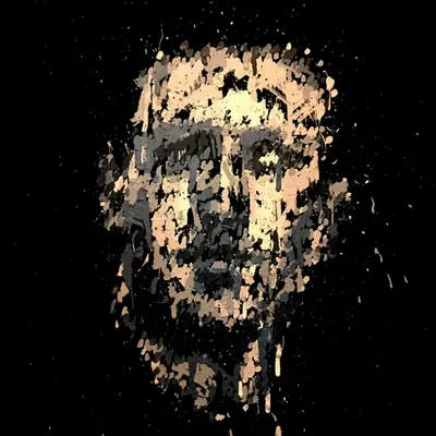 AI Portrait Painted by a Robot #2