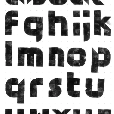 RS-1-003 Modular Alphabet