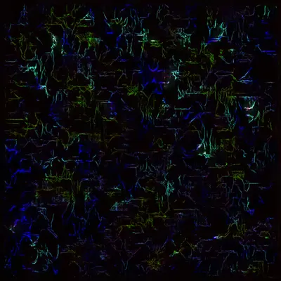 Artificial Net Of Color Dreams
