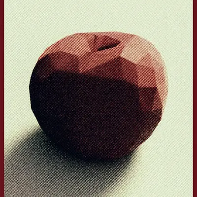 One apple.