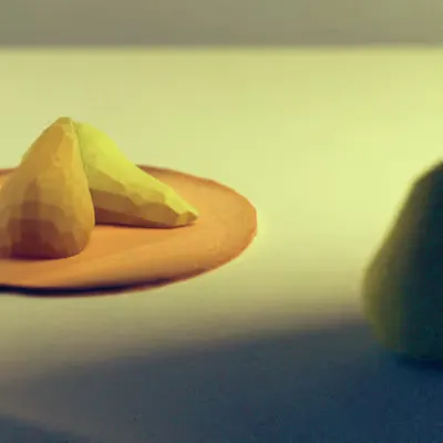 Still life with pears.