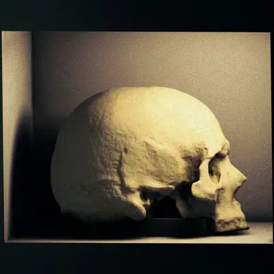 A single skull (a relic).