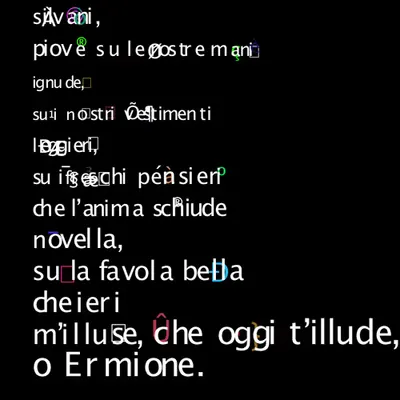 La pioggia nel pineto